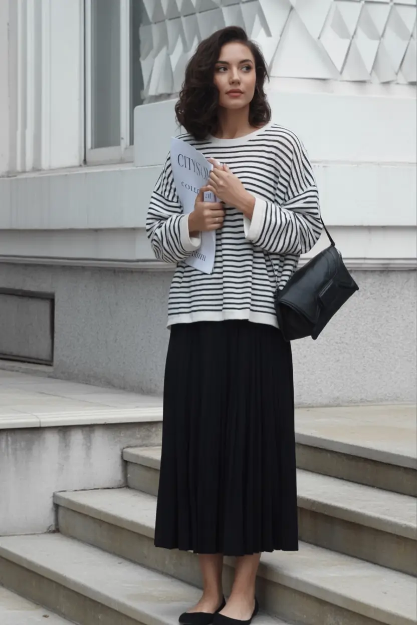 Business casual outfits ideas for fall 2025 Minimalist French Vibes for the Office