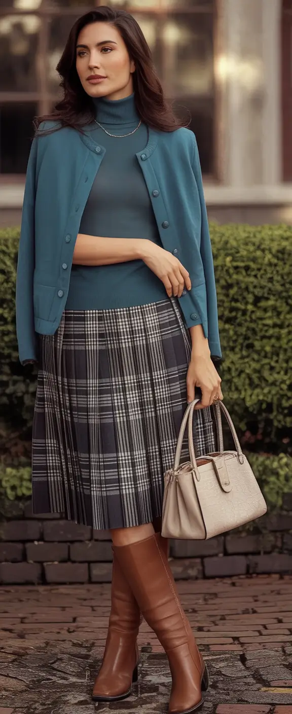 Cozy & Chic Fall outfits Ideas to Try in 2025 Classic Academia with a Twist