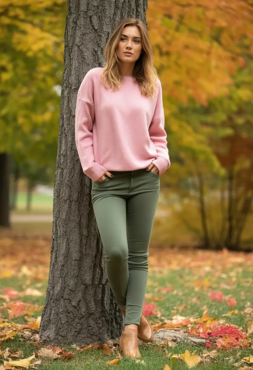 Cozy & Chic Fall outfits Ideas to Try in 2025 Muted Earth Tones Maximum Comfort