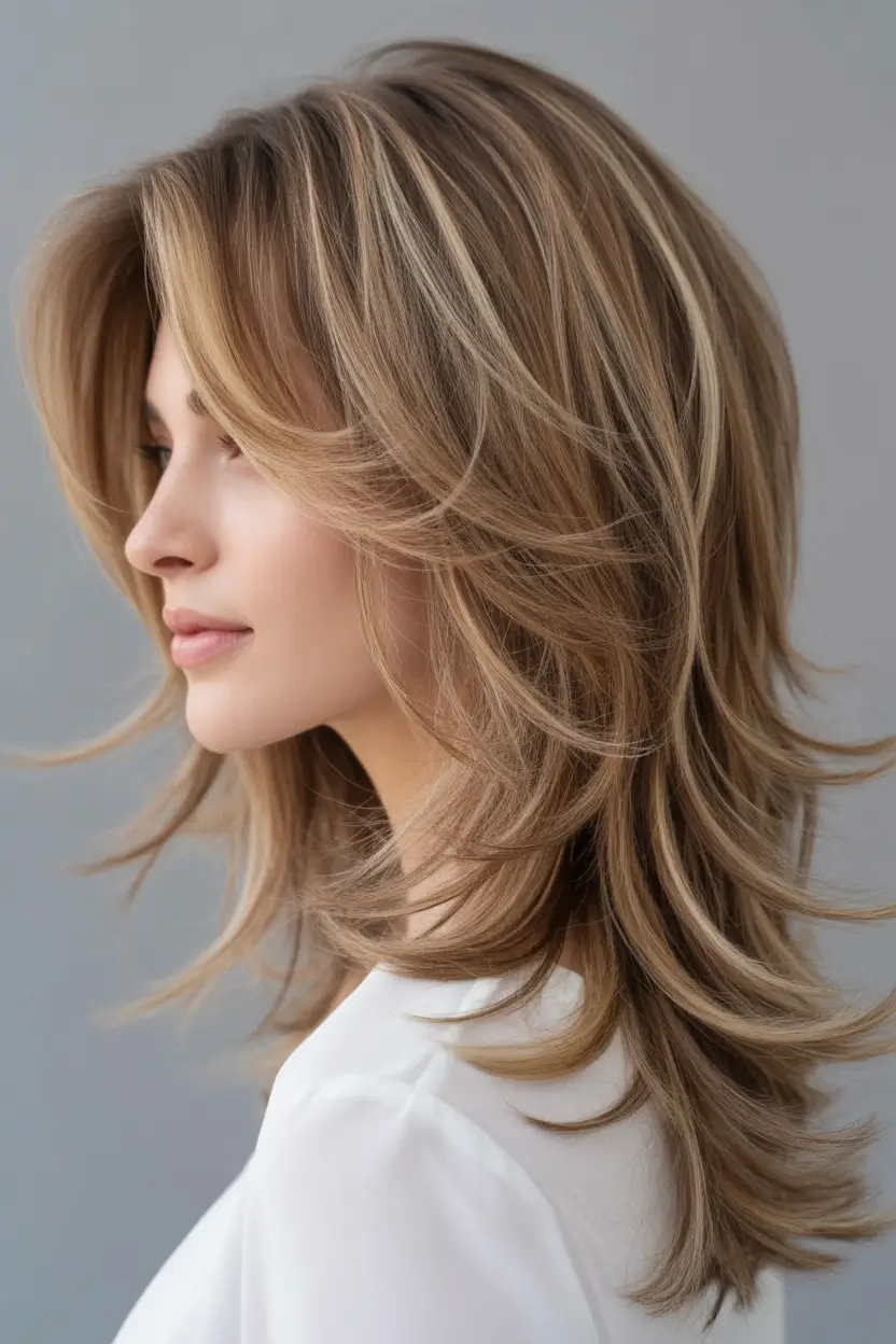 Golden Fall Hair Color for Blondes in 2025 Feathered and Honeyed