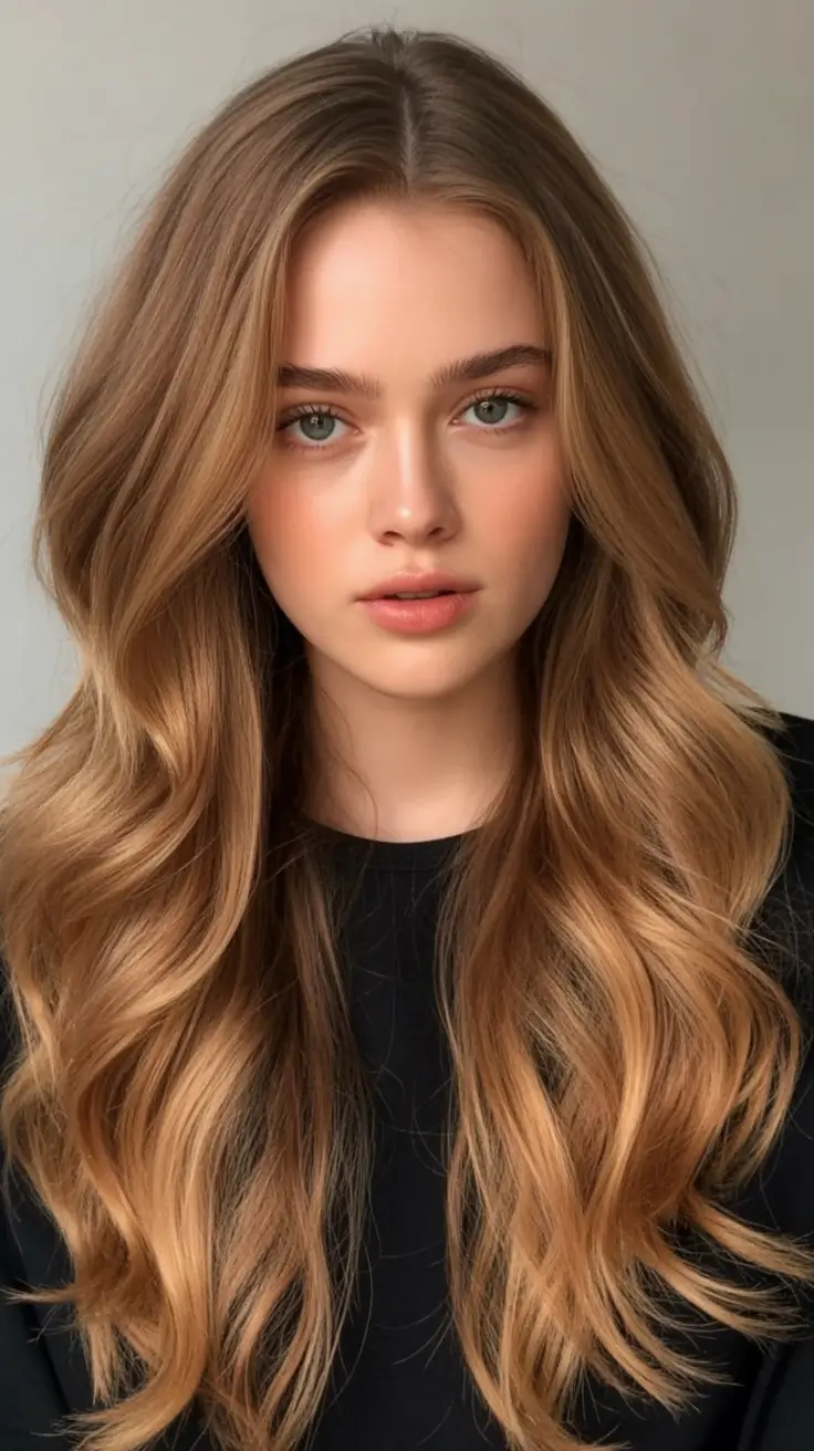 Golden Fall Hair Color for Blondes in 2025 Golden Butter Waves