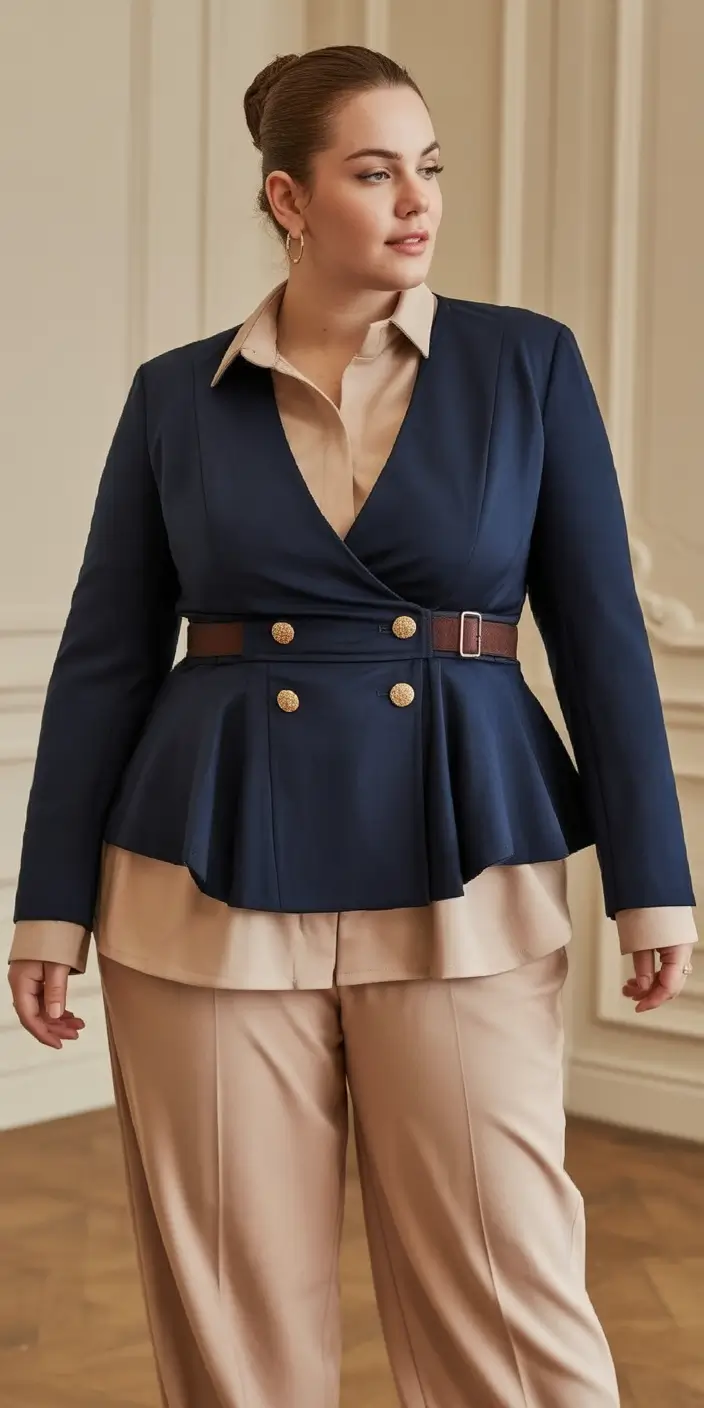 Easy and stylish fall outfits in 2025 Structured Layers for Power Dressing