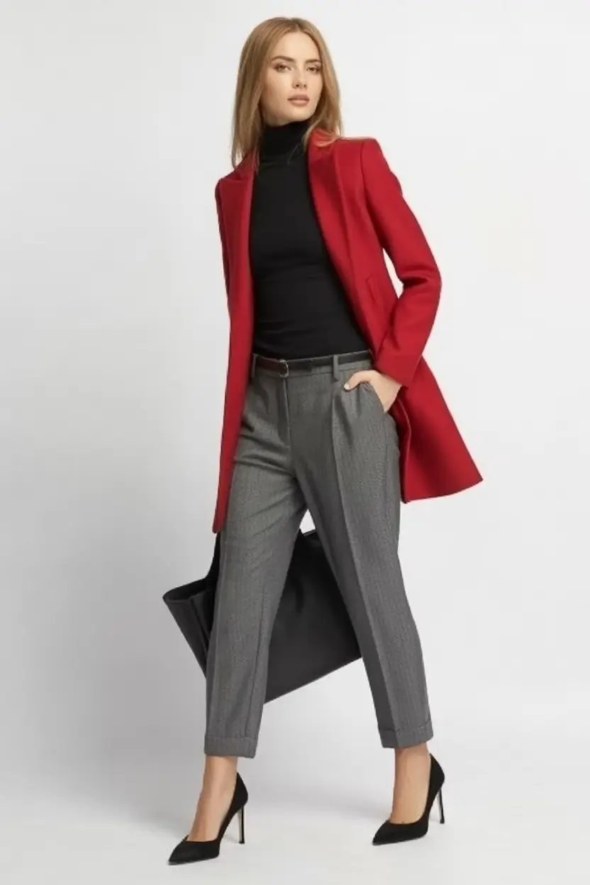 Easy and stylish fall outfits in 2025 Red Coat Energy
