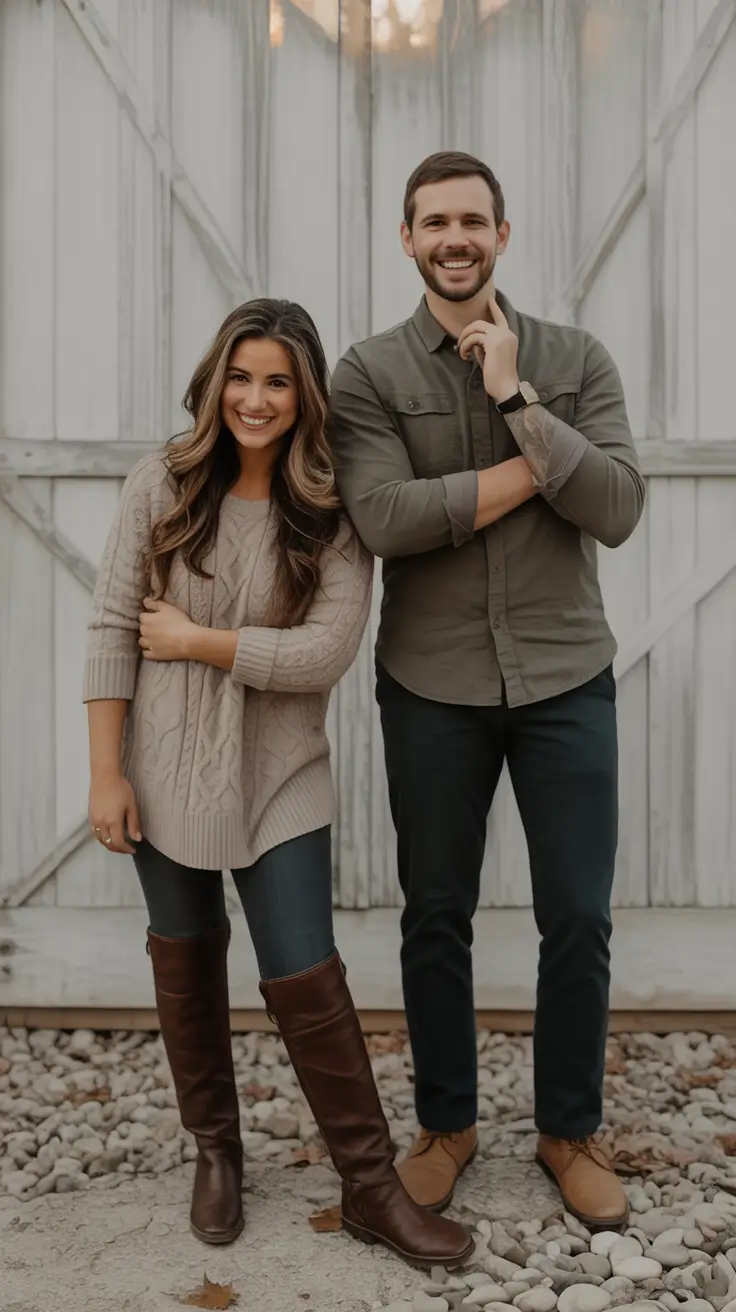 Fall 2025 Family Photo outfits Inspo 2025 Soft Neutrals And Outdoor Smiles