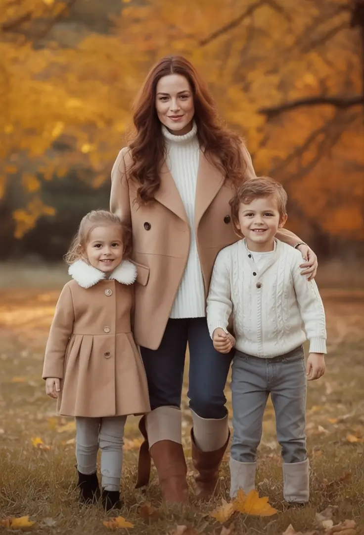 Fall 2025 Family Photo outfits Inspo 2025 Classic Creams With A Twist