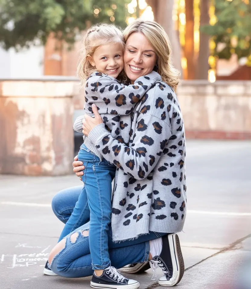 Fall 2025 Family Photo outfits Inspo 2025 Leopard Lounge For Two