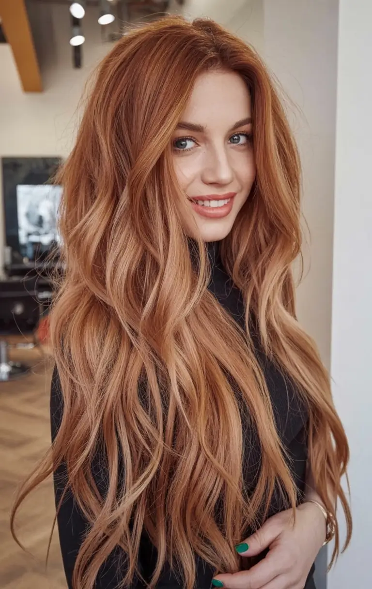 Fall Red Hair Color Ideas for Redheads in 2025 Sunlit Cinnamon Waves