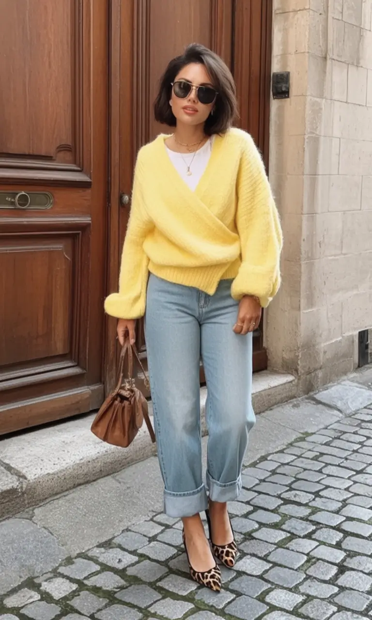 Fall transitional outfits to try in 2025 Lemon Drop Dreams With Denim