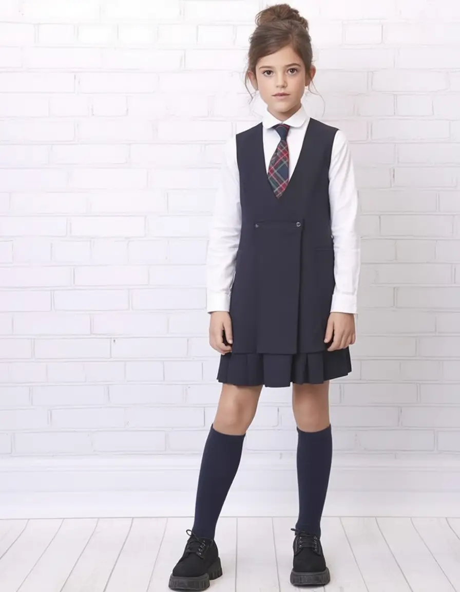 first day of school outfits ideas 2025 Uniform Realness with a Bold Twist