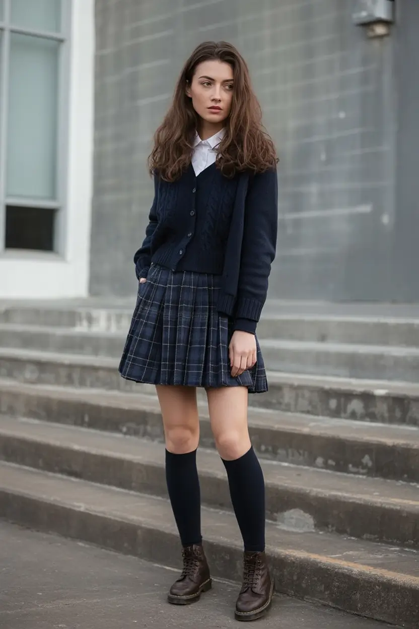 first day of school outfits ideas 2025 Academia Reimagined