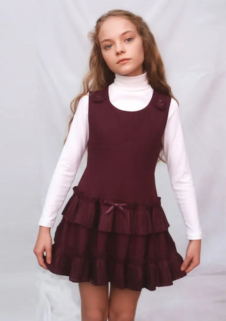 first day of school outfits ideas 2025 Burgundy Layers and Back-to-School Flair