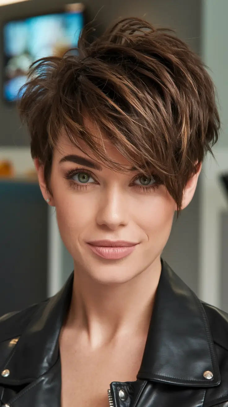 Fresh Haircuts to Try in August 2025 Polished Pixie With Volume