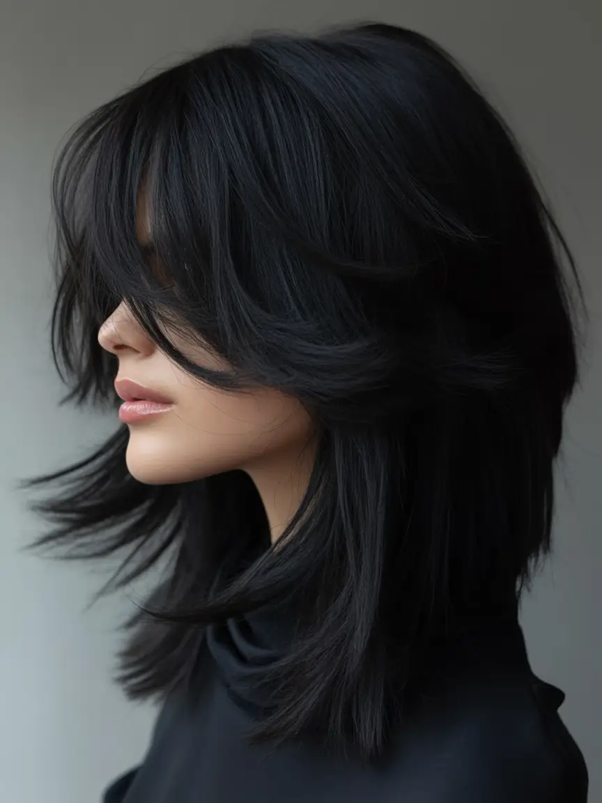 Fresh Haircuts to Try in August 2025 Glossy Medium Layers With Movement