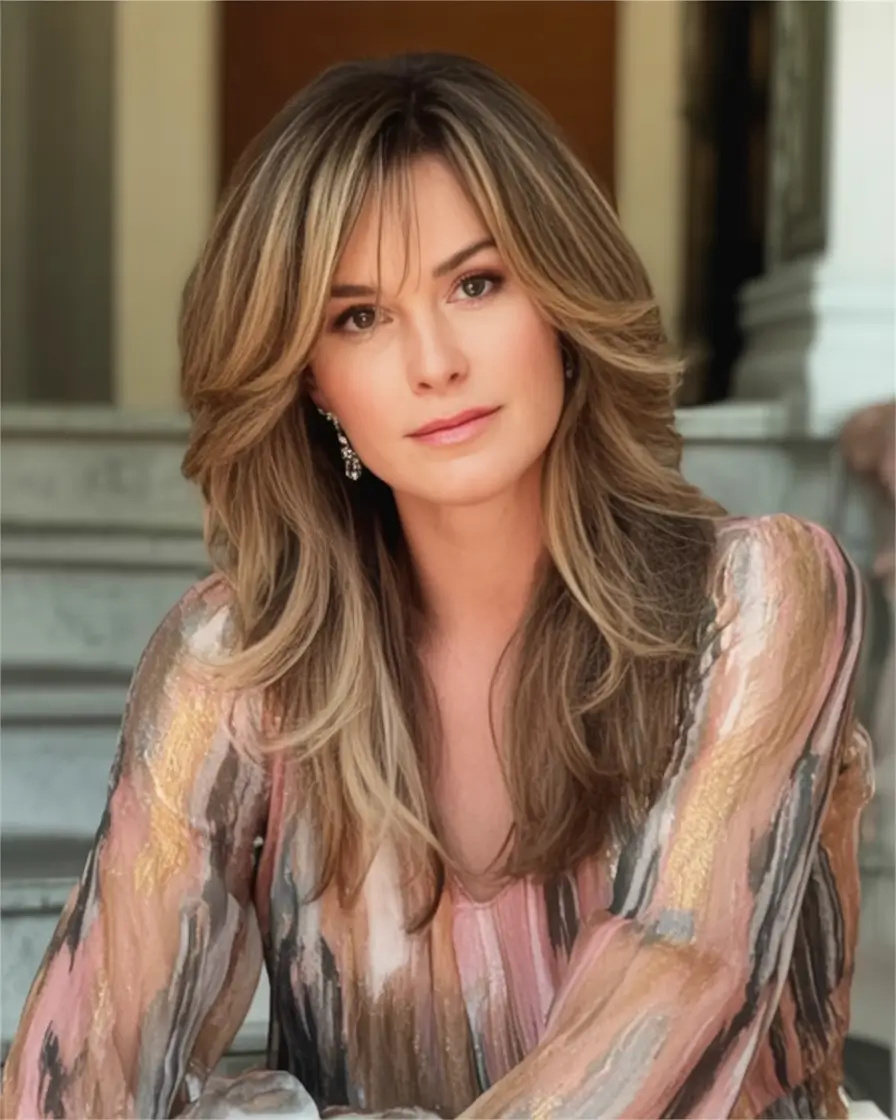 Fresh Haircuts to Try in August 2025 Face-Framing Layers With Polished Bangs