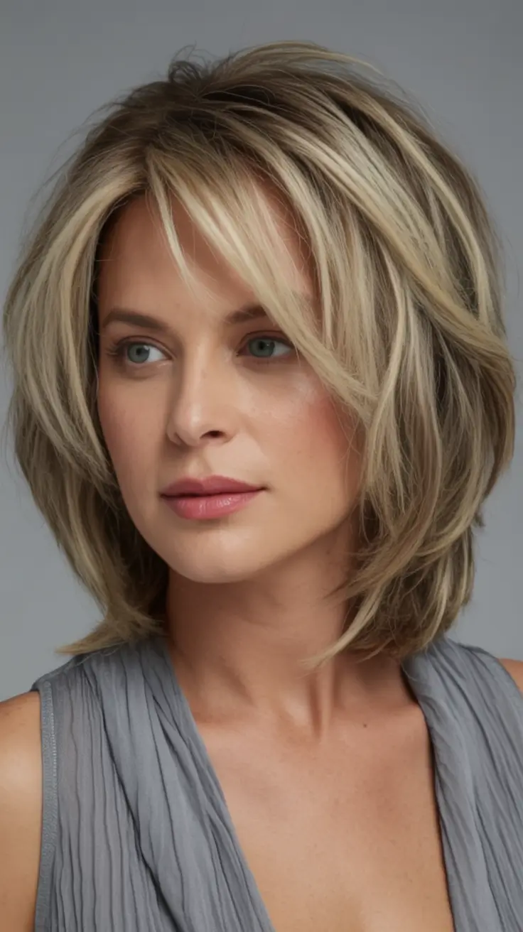 Fresh Haircuts to Try in August 2025 Stacked Volume with a Soft Side Part