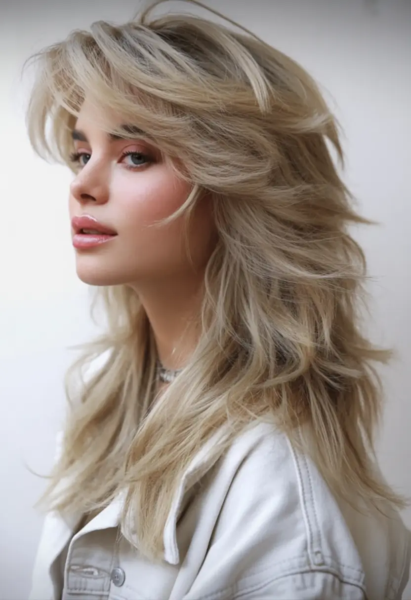 Hair Color Inspo for August 2025 Modern Bombshell Blonde