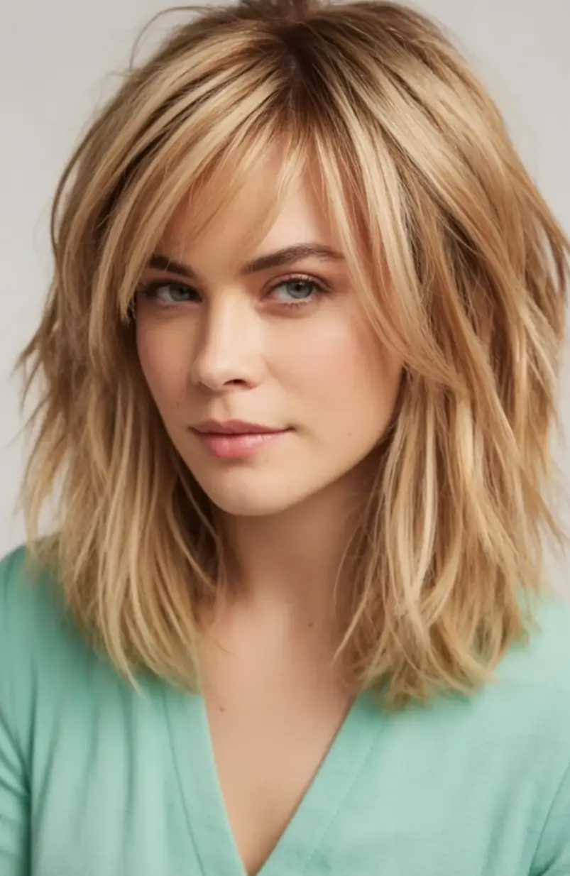 Hair Color Inspo for August 2025 Sunlit Honey Layers