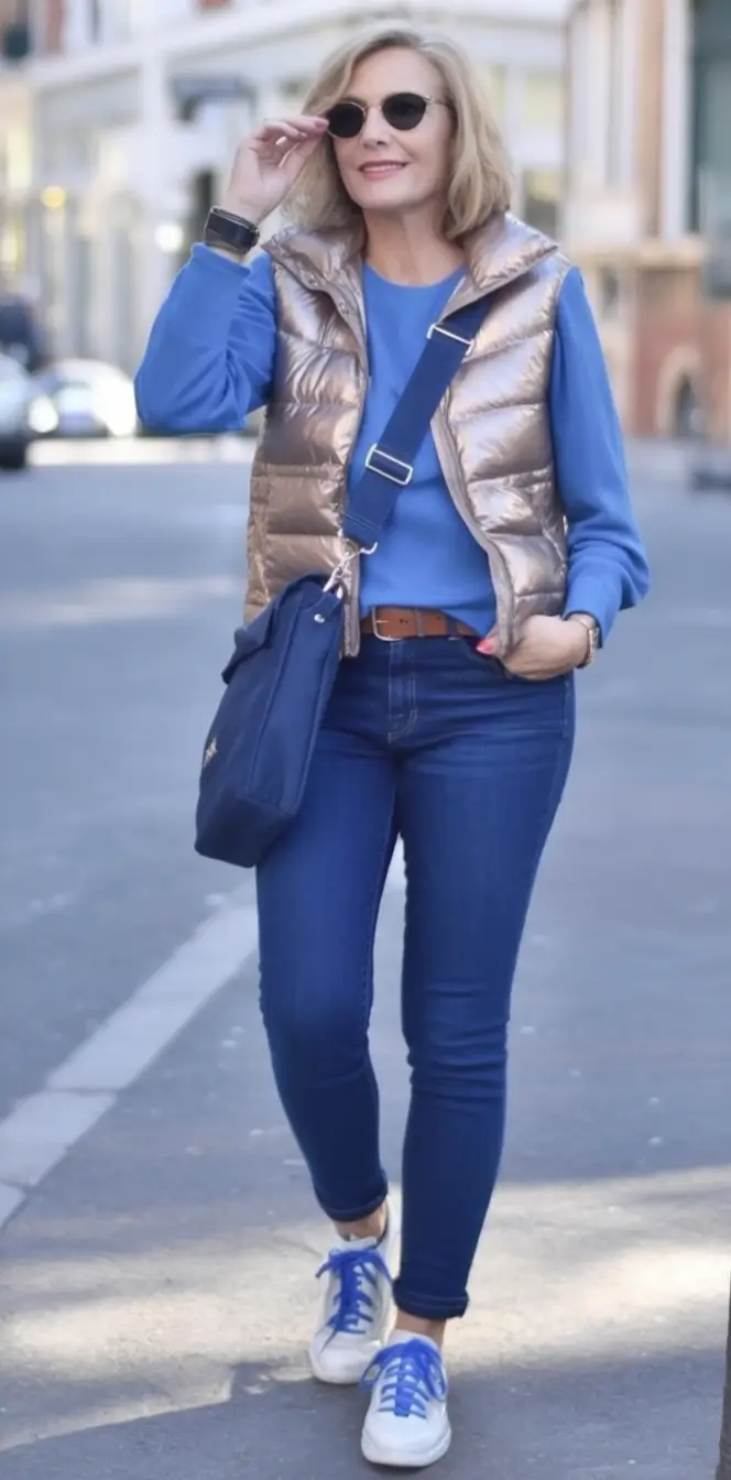 Capsule Wardrobe for Fall 2025 Sporty Shine & Denim Ease