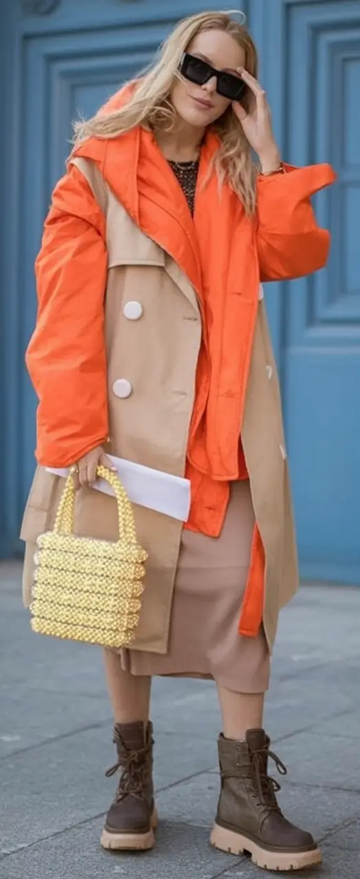 Capsule Wardrobe for Fall 2025 Neon Neutral Clash