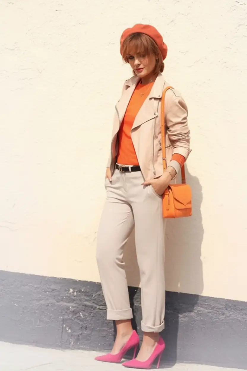 Capsule Wardrobe for Fall 2025 Color Shock Chic