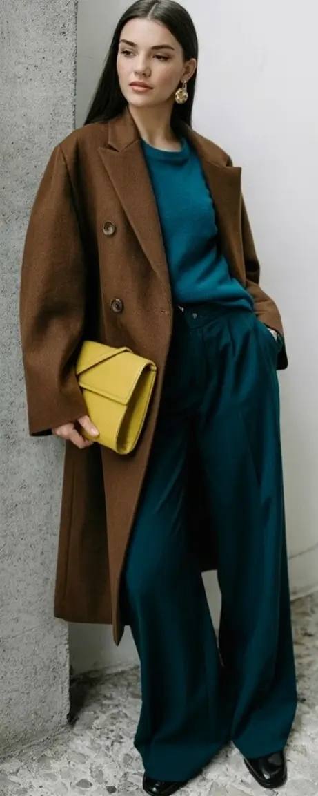 Capsule Wardrobe for Fall 2025 Warm Earth and Teal Depth