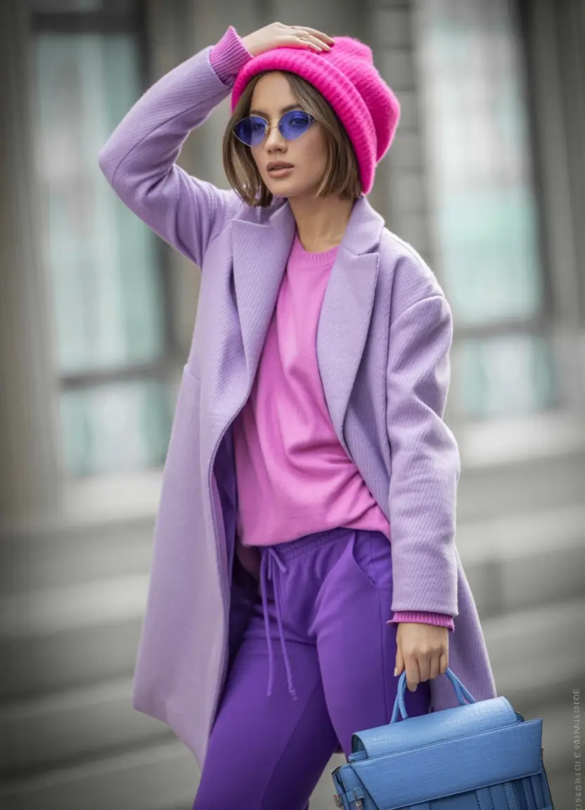 Capsule Wardrobe for Fall 2025 Electric Pastel Punch