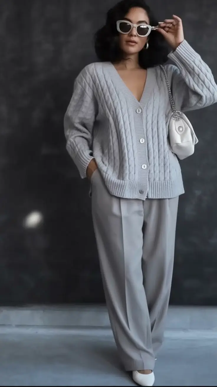 labor day outfits ideas 2025 Monochrome Minimalist Magic