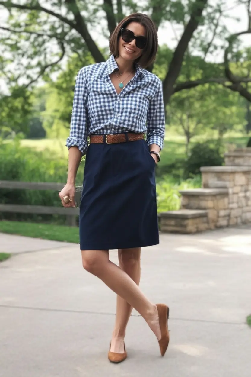 labor day outfits ideas 2025 Polished Picnic Perfection