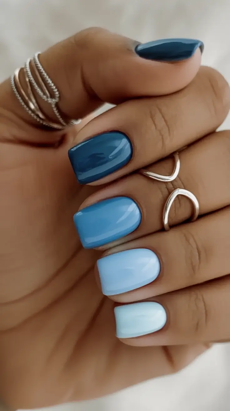 Nail Designs to Try in August 2025 Layered Lavender and Neon Pops