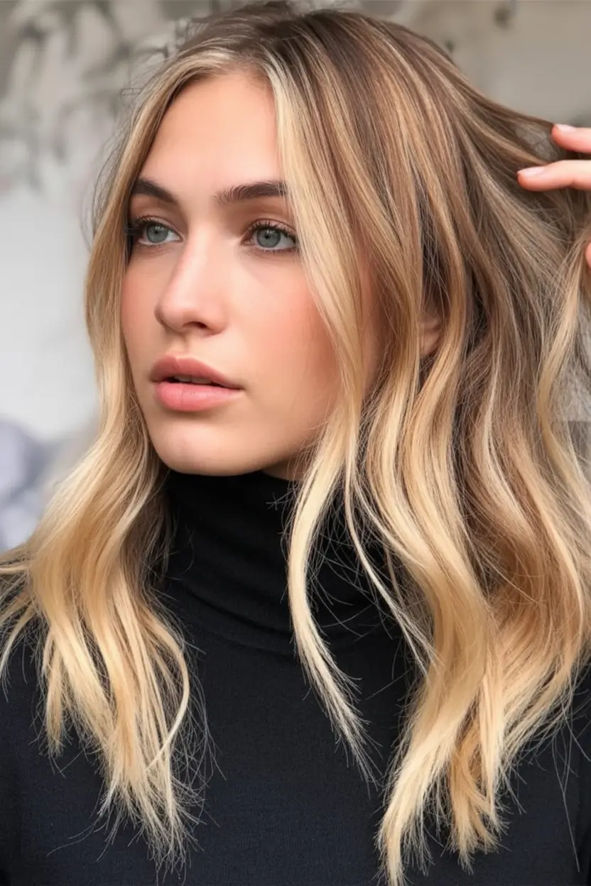 Trending Hair Colors for Fall Season 2025 Latte Blonde Layers