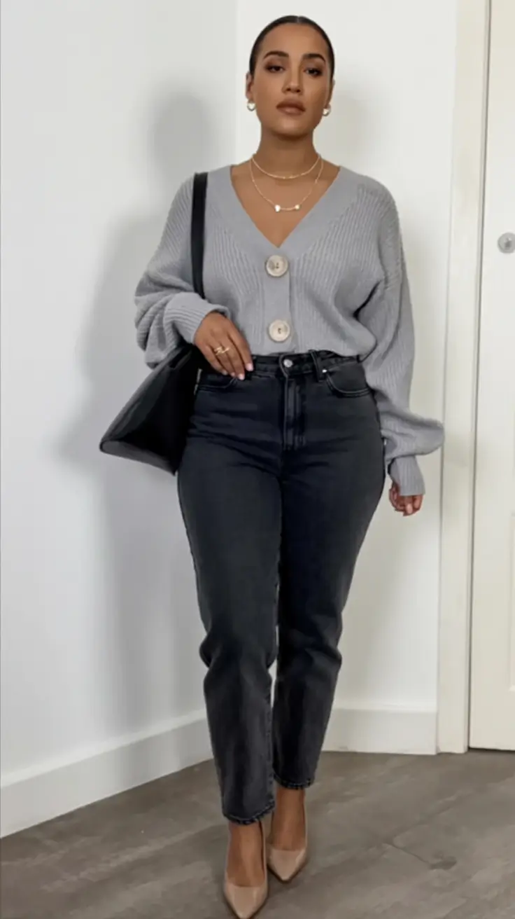 Trendy & Cute Women’s outfits to Rock Fall 2025 Big Buttons and Cool Tones
