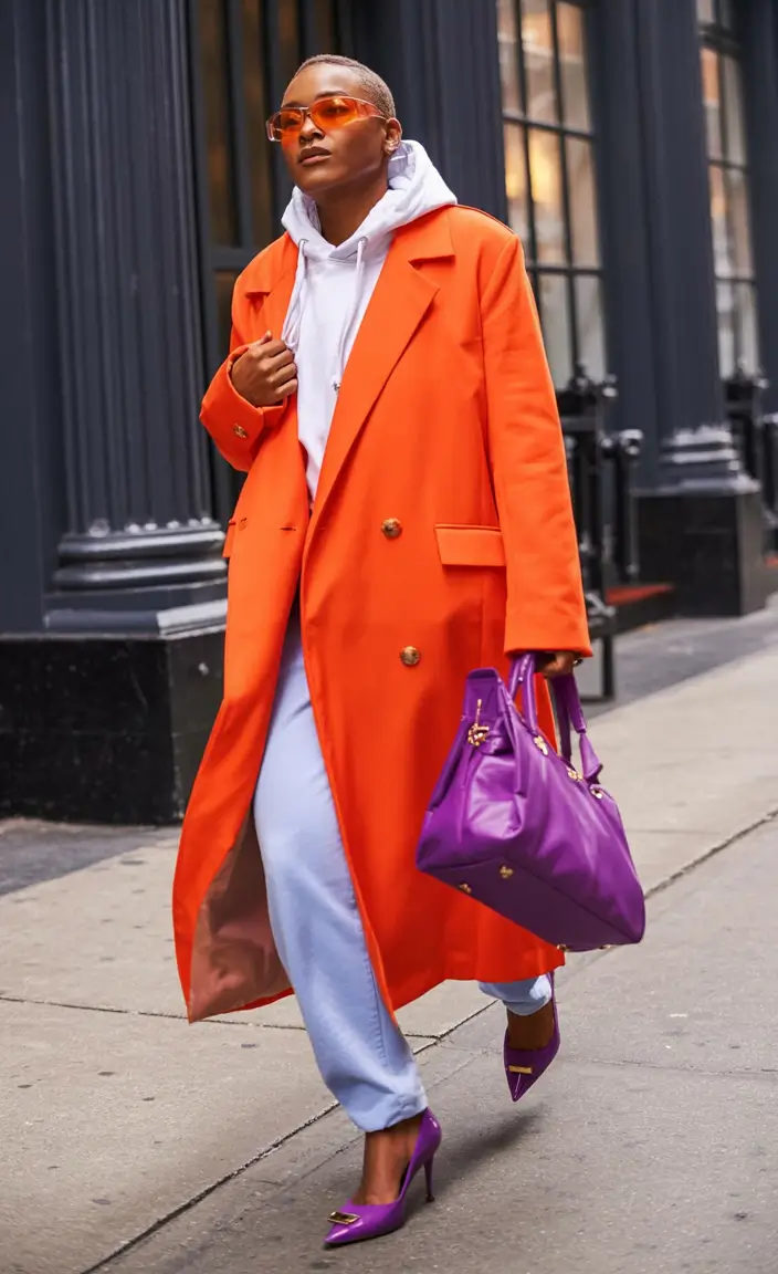 Trendy & Cute Women’s outfits to Rock Fall 2025 Color Clash But Make It Cool