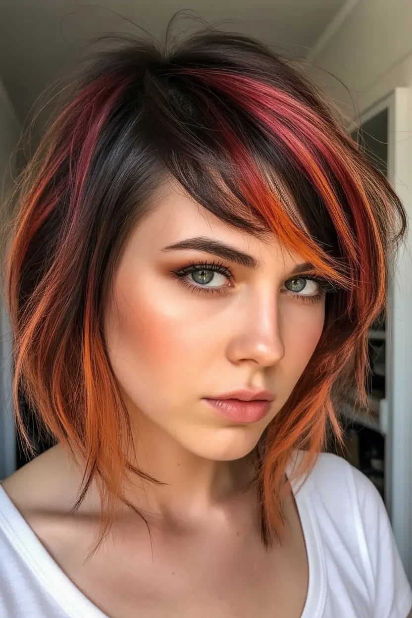 Balayage Hair Color Inspiration for Fall 2025 Copper Flicks and Burnt Caramel Layers