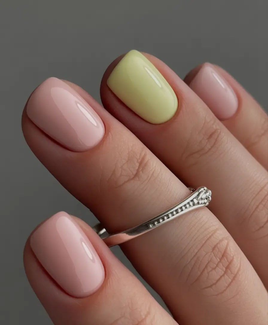 Fall Vibes: Best Nail Colors for September 2025 Soft Neutrals with a Hint of Lemon