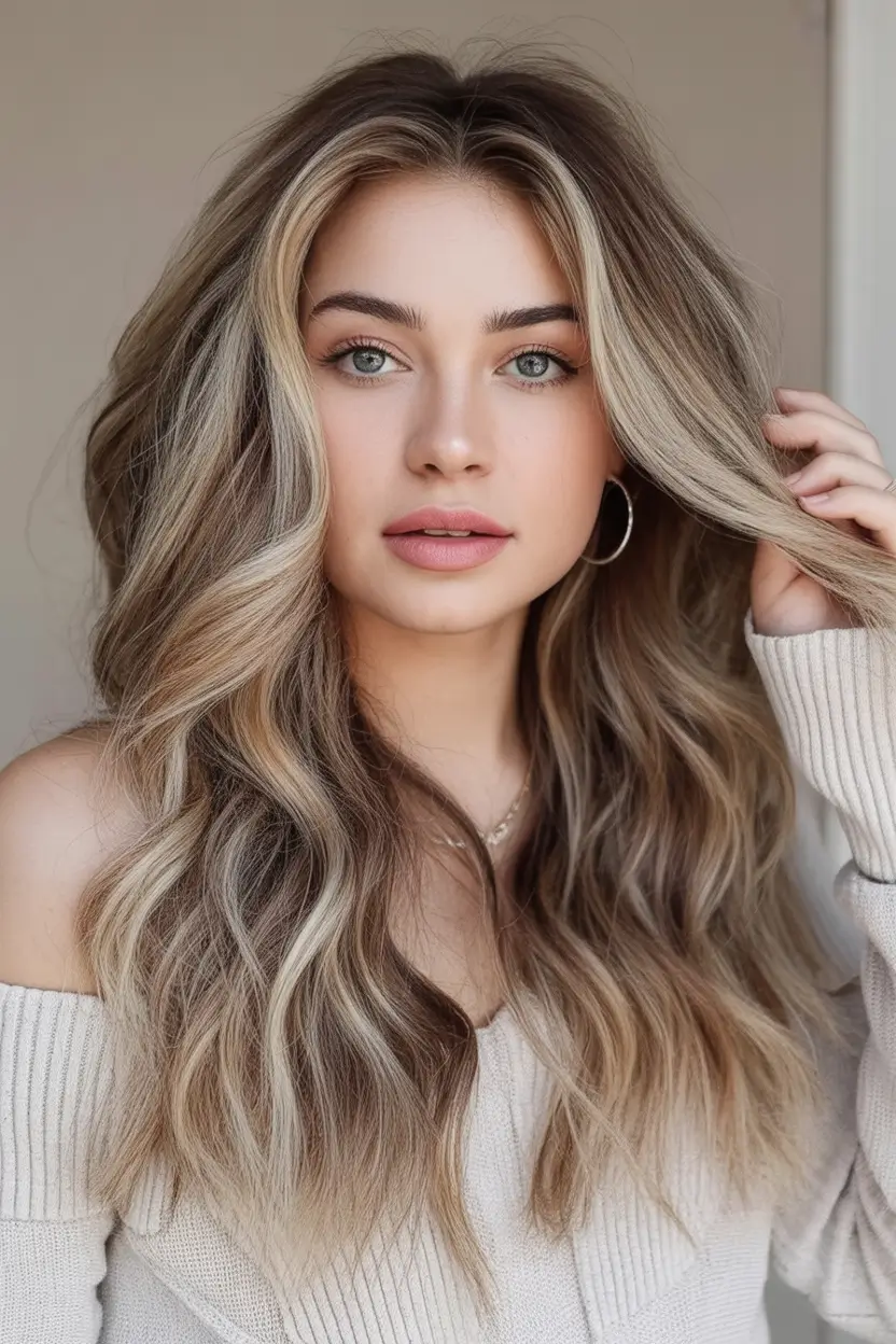 Chic and Easy Haircuts for Fall 2025 Wheat Blonde Waves With Depth