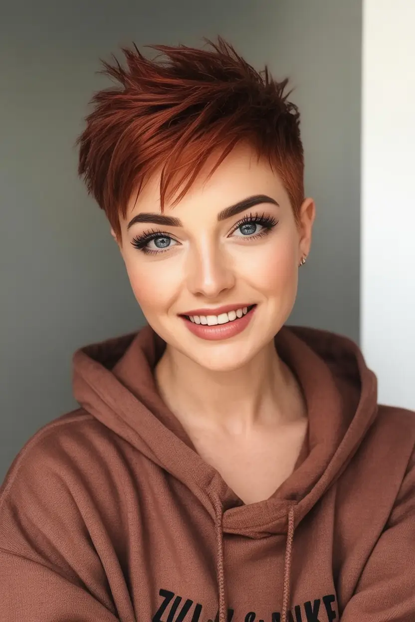 Chic and Easy Haircuts for Fall 2025 Textured Pixie With Attitude