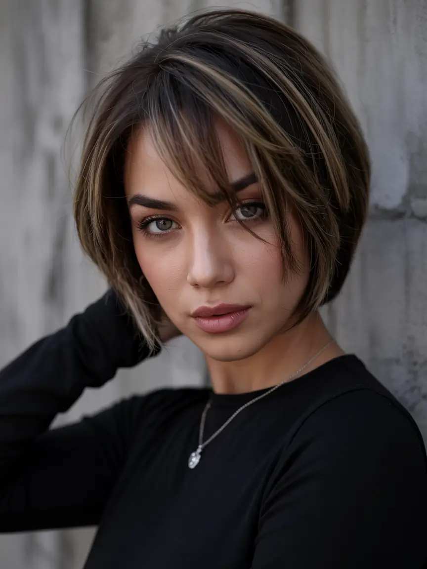 Chic and Easy Short Haircuts for Fall 2025 Undone Volume With Piecey Bangs