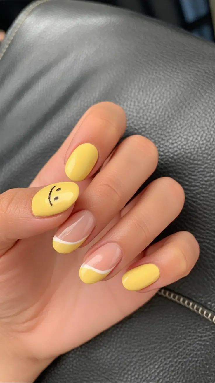Cute Butter Yellow Nail Ideas to Try This Season Happy Curves And Easy Vibes