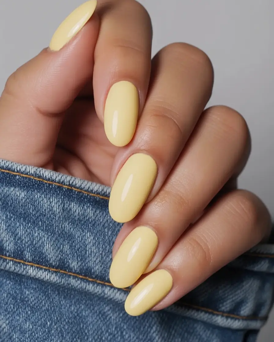 Cute Butter Yellow Nail Ideas to Try This Season Creamy Butter Basics
