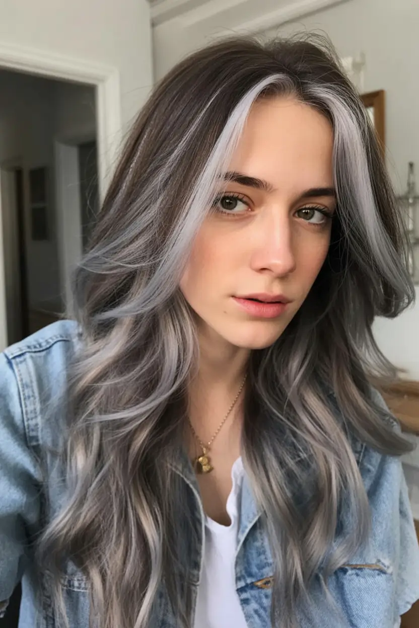 Dark Brown Fall Shades - Hair Colors to Try in 2025 Smoky Ash Storm