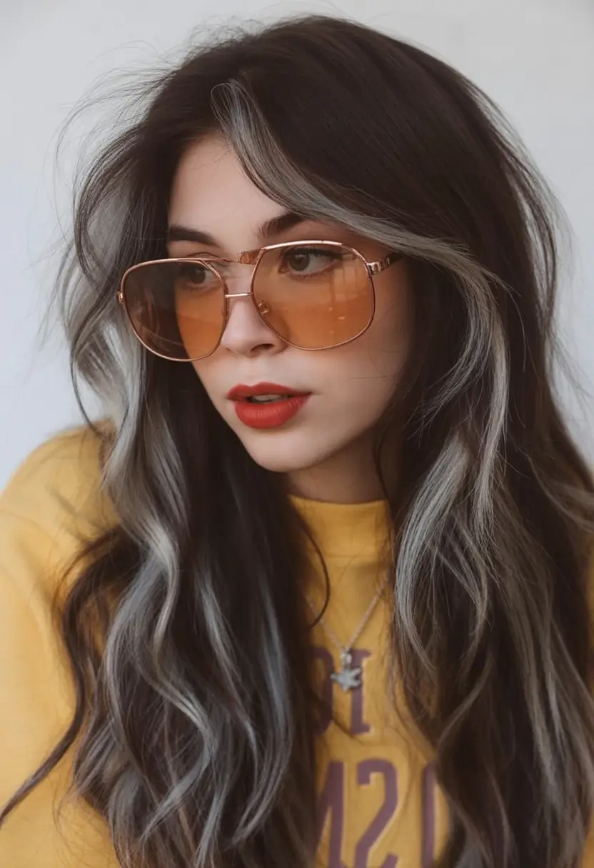 Dark Brown Fall Shades - Hair Colors to Try in 2025 Soft Rogue Money Piece