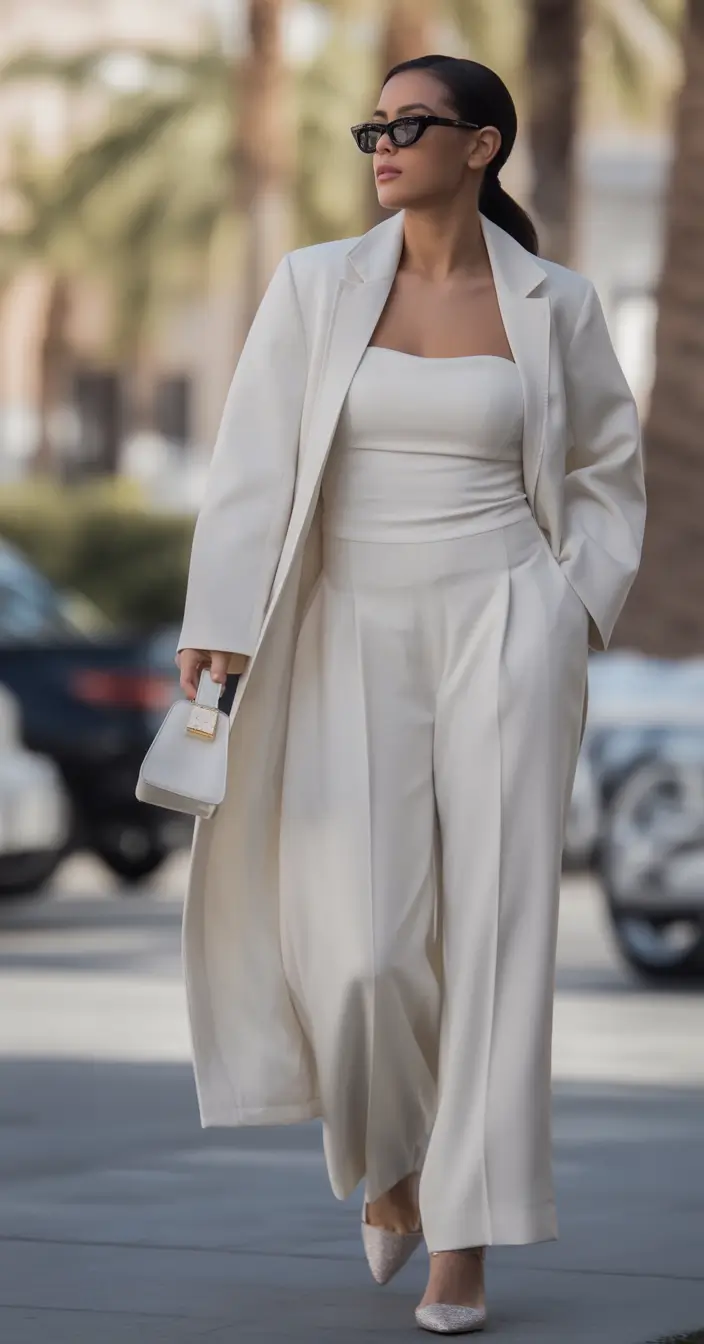 Early Fall outfits inspo for September 2025 All-White Done the Elegant Way