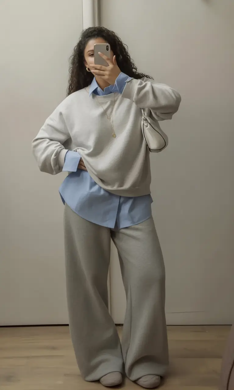 Early Fall outfits inspo for September 2025 Soft Layers and Lounge Energy