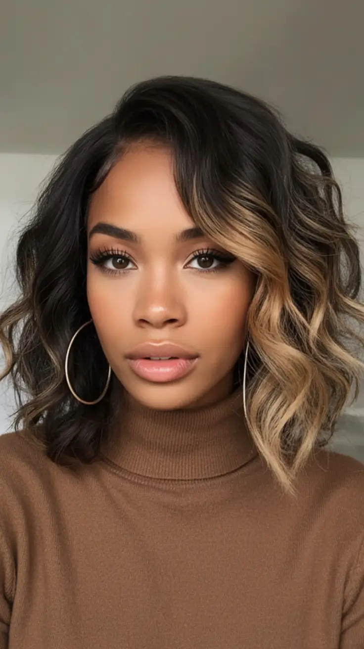 Fall 2025 Bob Haircuts Inspo for Women Blended Blonde Contour Bob