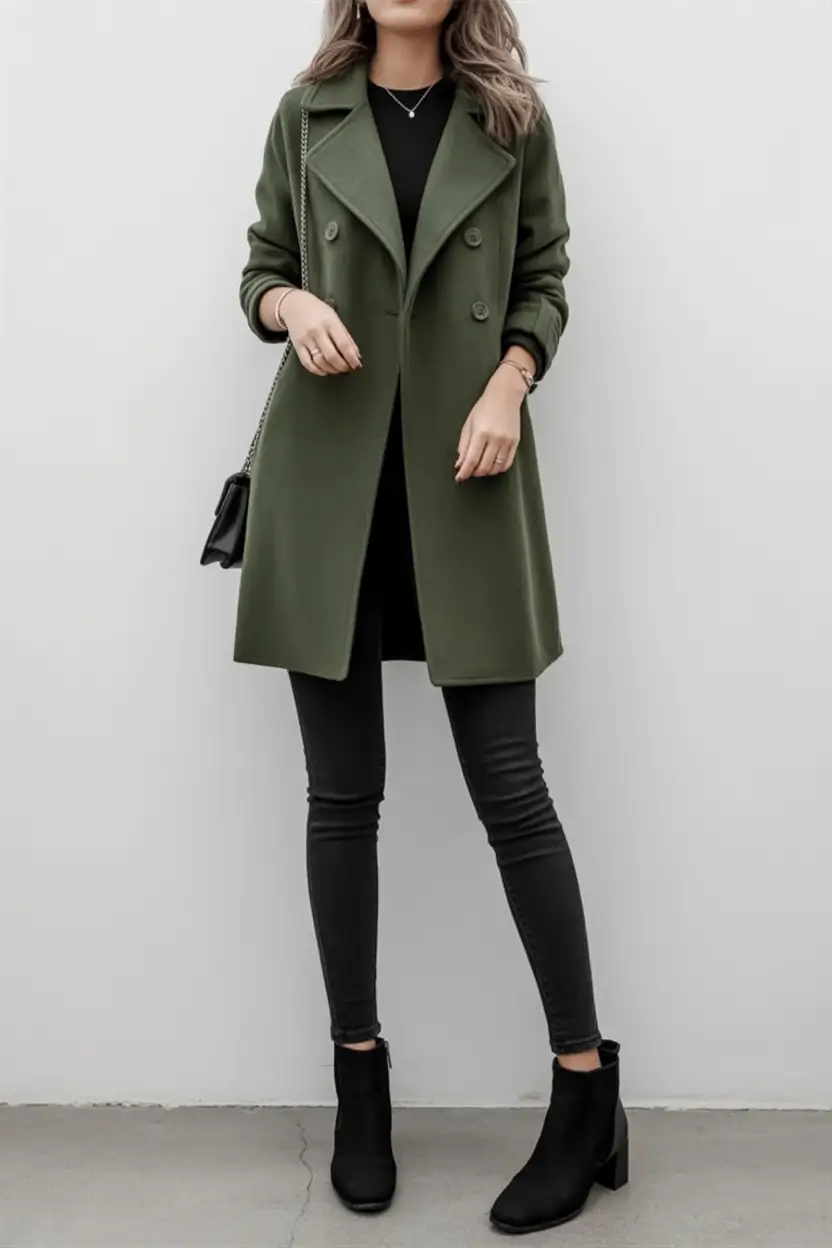 Fall fashion guide 2025: Must-have outfits styles City Smart in Olive Green