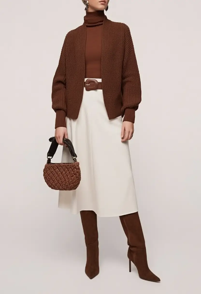 Fall fashion guide 2025: Must-have outfits styles Modern Cream & Cocoa Layers