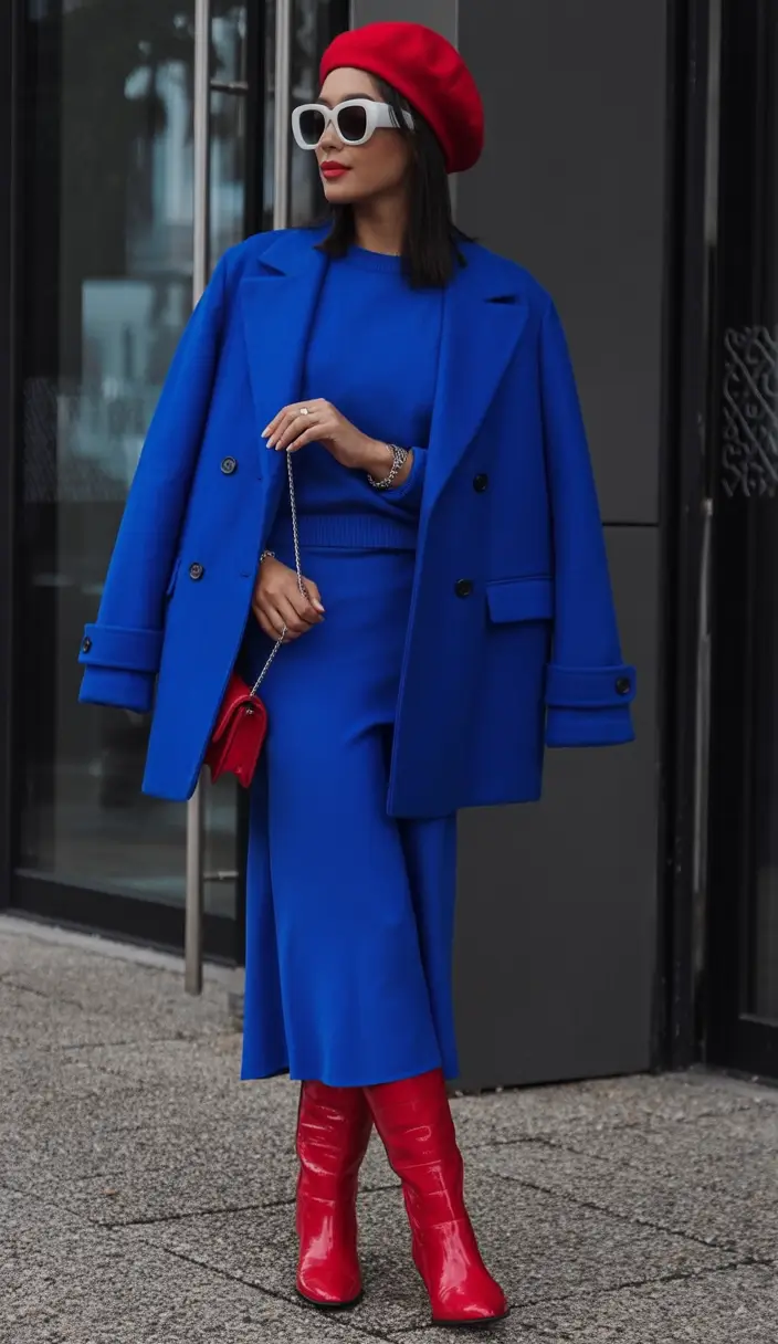 Fall fashion guide 2025: Must-have outfits styles Parisian Pop on a Cloudy Day