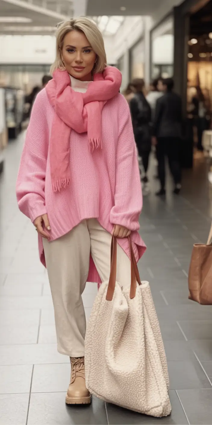 Fall Fashion Refresh – New outfits Ideas for 2025 Bubblegum Lounge Cozy Pink and Effortless Neutrals