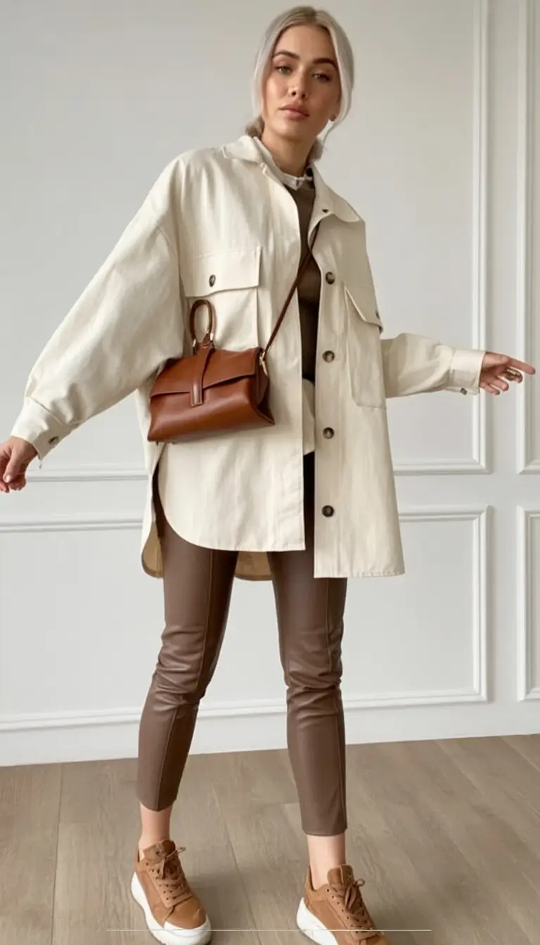 Fall Fashion Refresh – New outfits Ideas for 2025 Coffee Cream Comfort Fall Neutrals Done Right