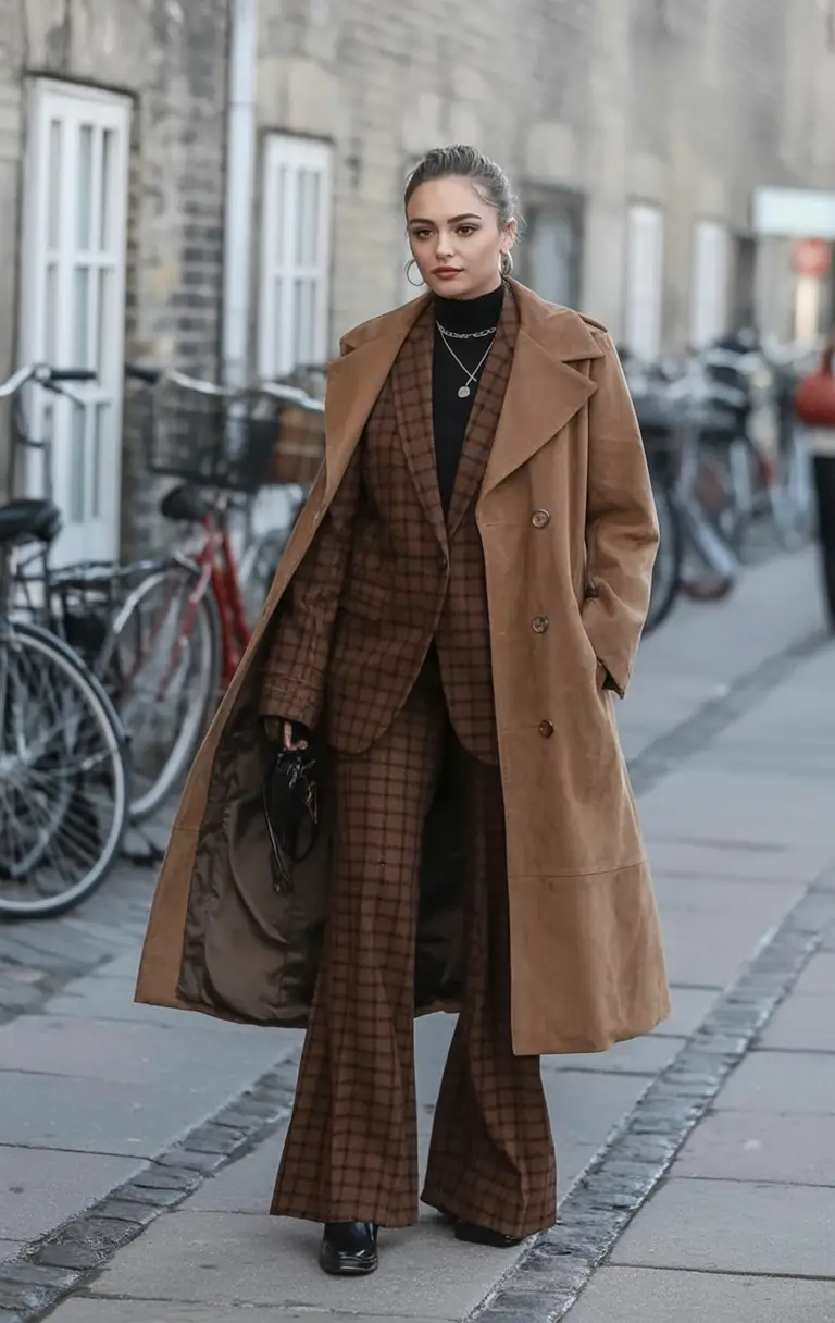 Fall Fashion Refresh – New outfits Ideas for 2025 Tailored Tradition Plaids Meet Power Silhouettes